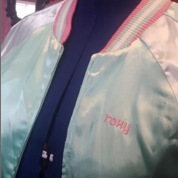 Roxy pastel kawaii Lolita bomber jacket coat - Picture 2 of 4